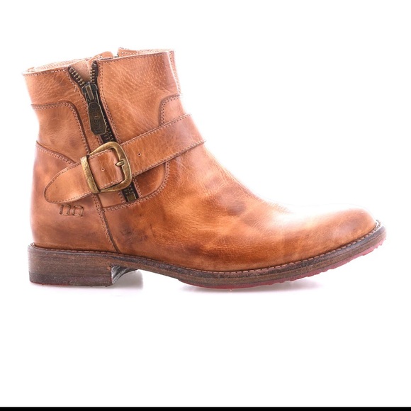 BED|STU Shoes - Bed Stu Women's Becca Ankle Boot, Size 9, Tan Rustic